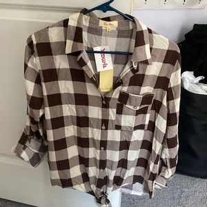 Button down flannel